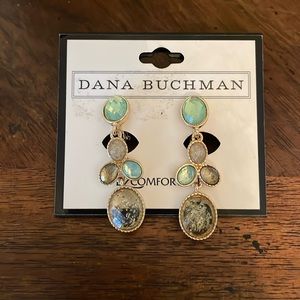 Dana Buckman clip on earrings, New!